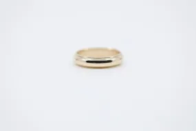 14k Yellow Gold Gold Milgrain Band Size 8.5 (5.40g)