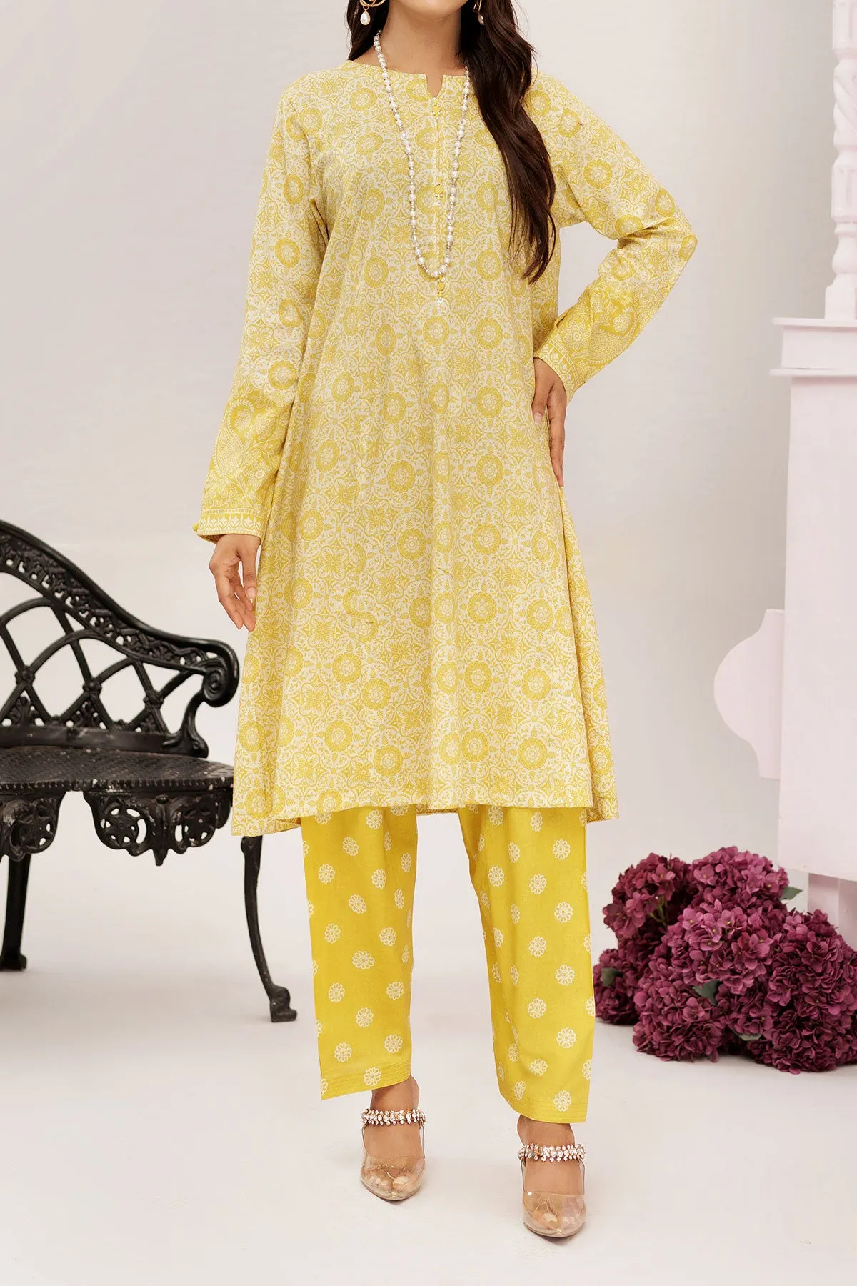 2 PIECE DIGITAL PRINT LAWN| DPC-378