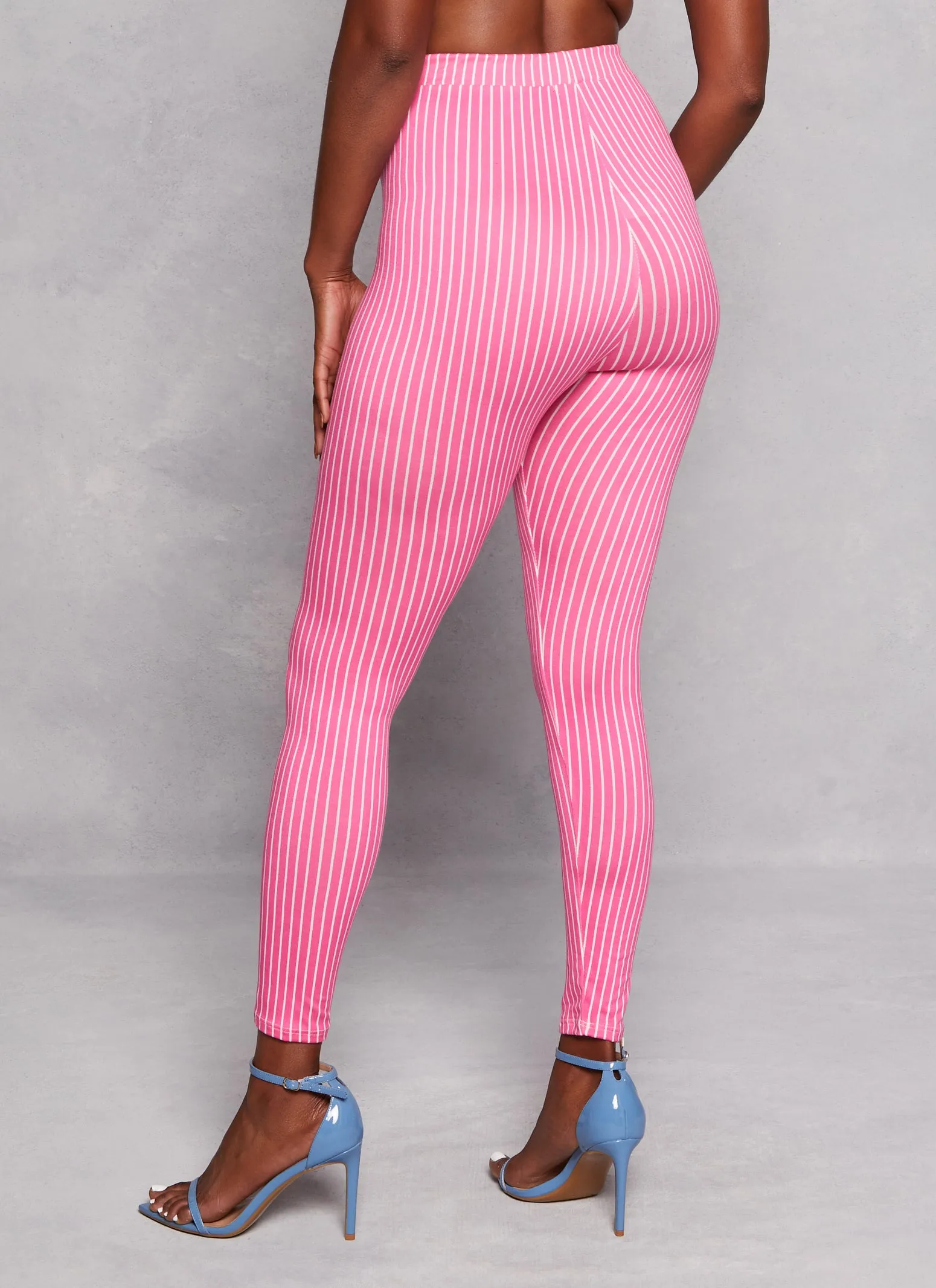 82 Pinstripe High Waist Leggings