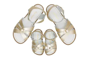 (820) Salt-Water Sandal Original - GOLD (Kids & adult)