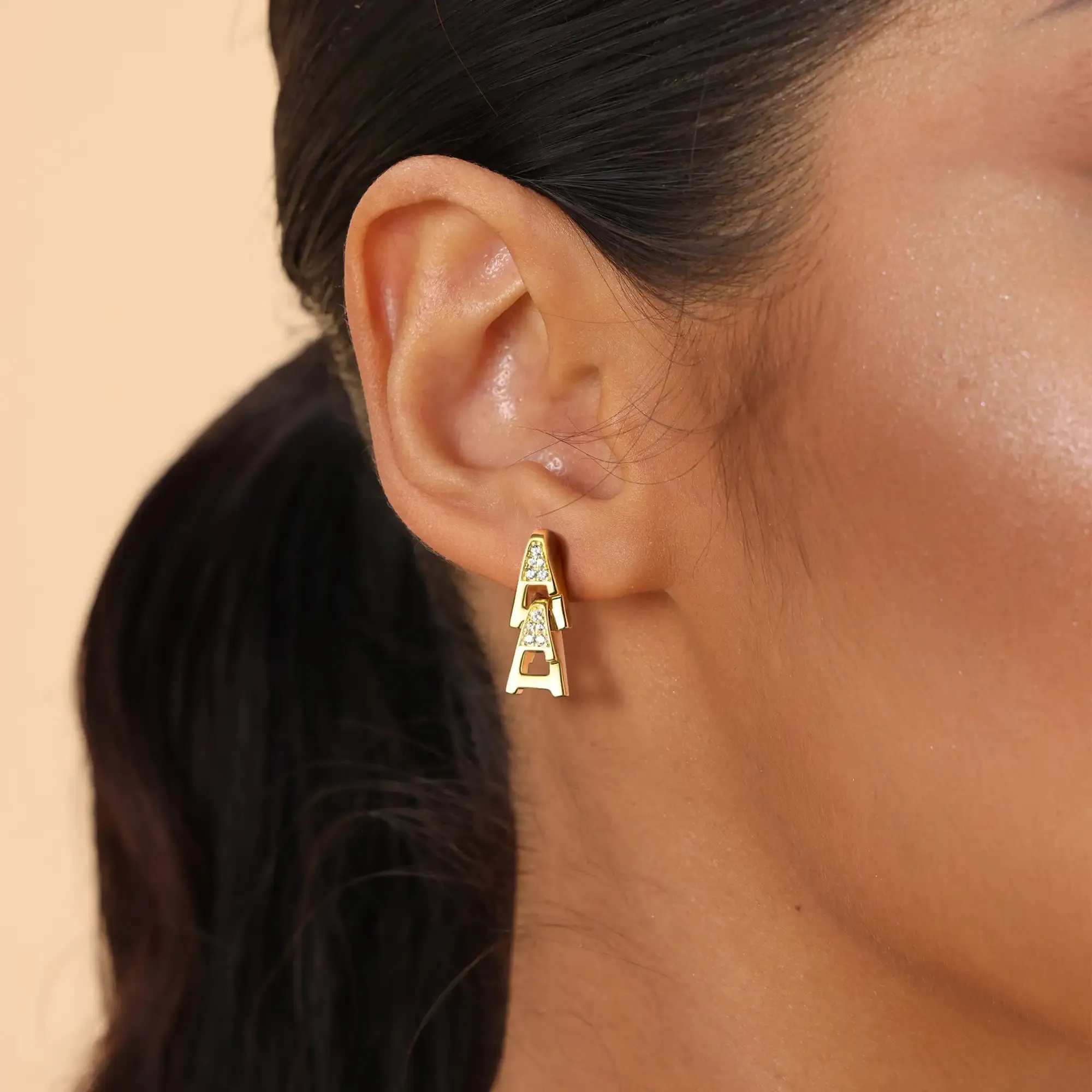 Aporro A Drop Earrings - Pair