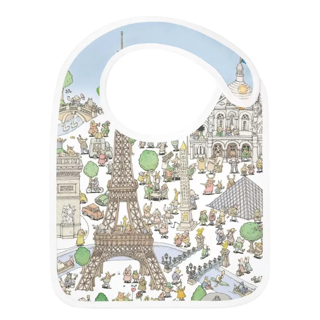 Atelier Choux Paris Giftbox Swaddle & Bib Paris