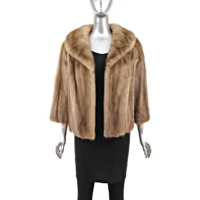 Autumn Haze Mink Jacket- Size M