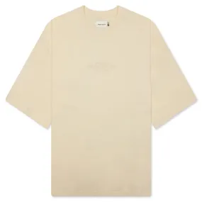 B-Summer Embroidery Box Tee - Bone