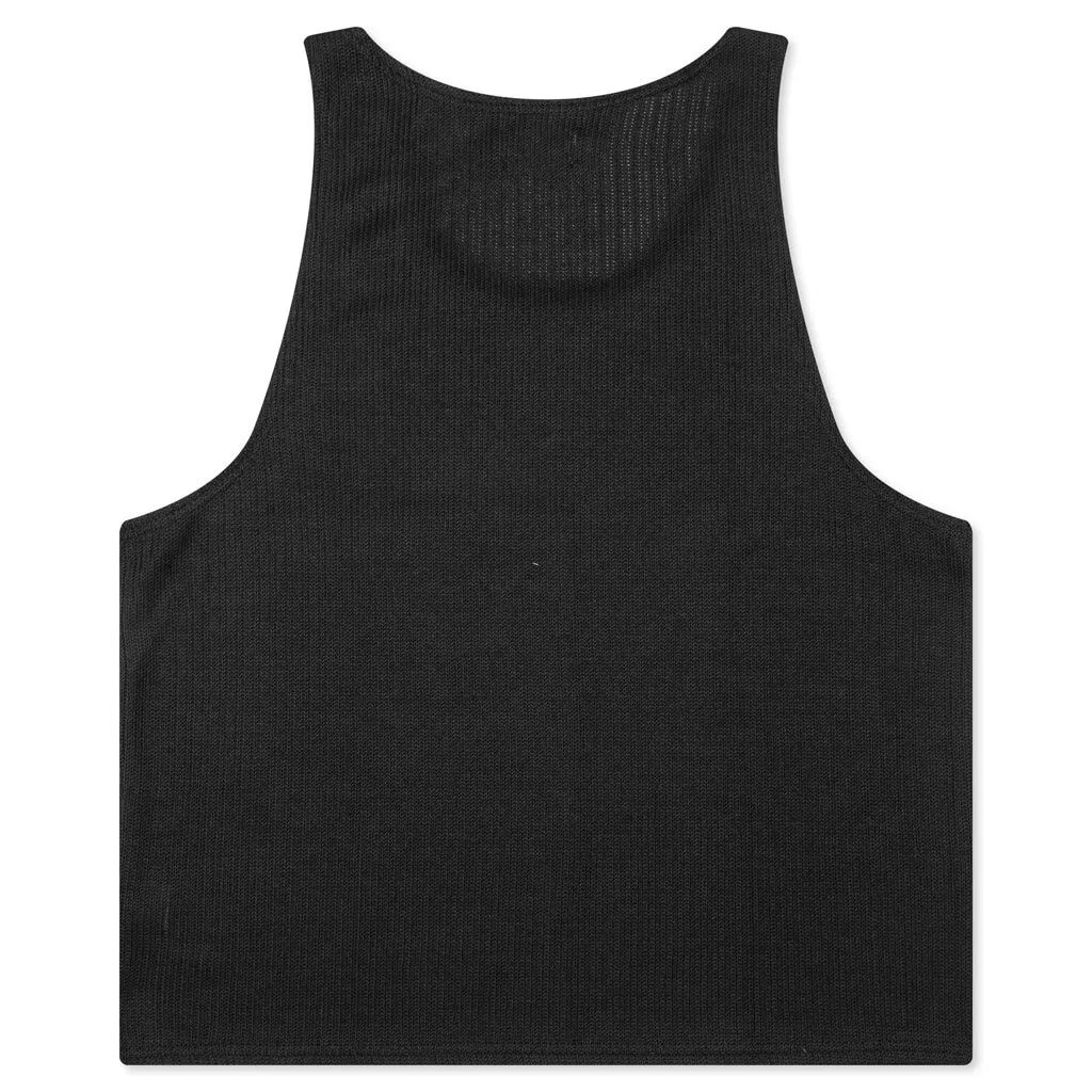 B-Summer Knit Tank Top - Black