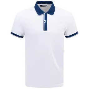 Bay Slim Fit Sport Pique Polo White - SS24