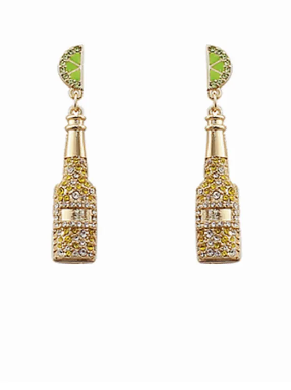 Better with a Lime Earrings