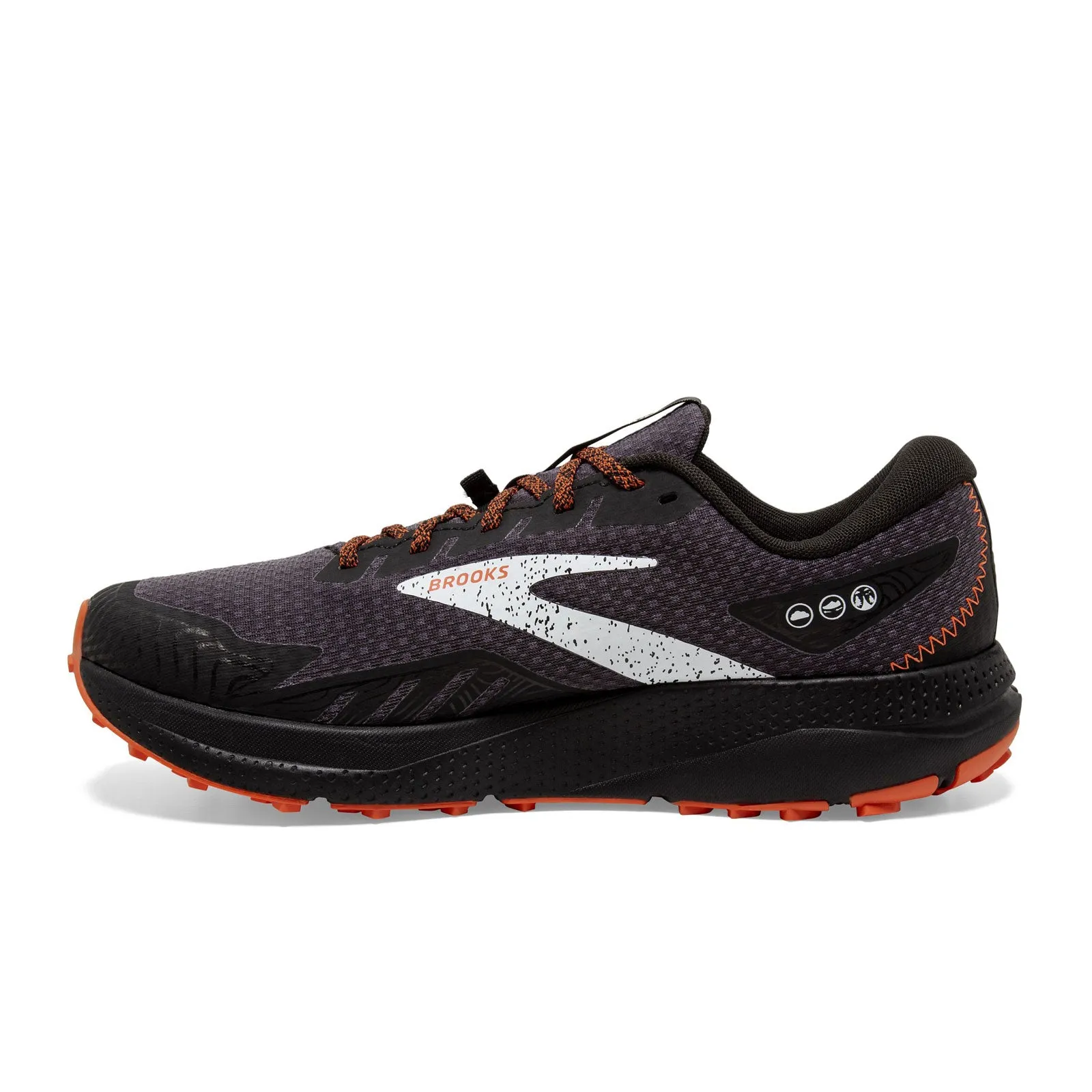 Brooks Divide 4 GTX (Men) - Black/Firecracker/Blue