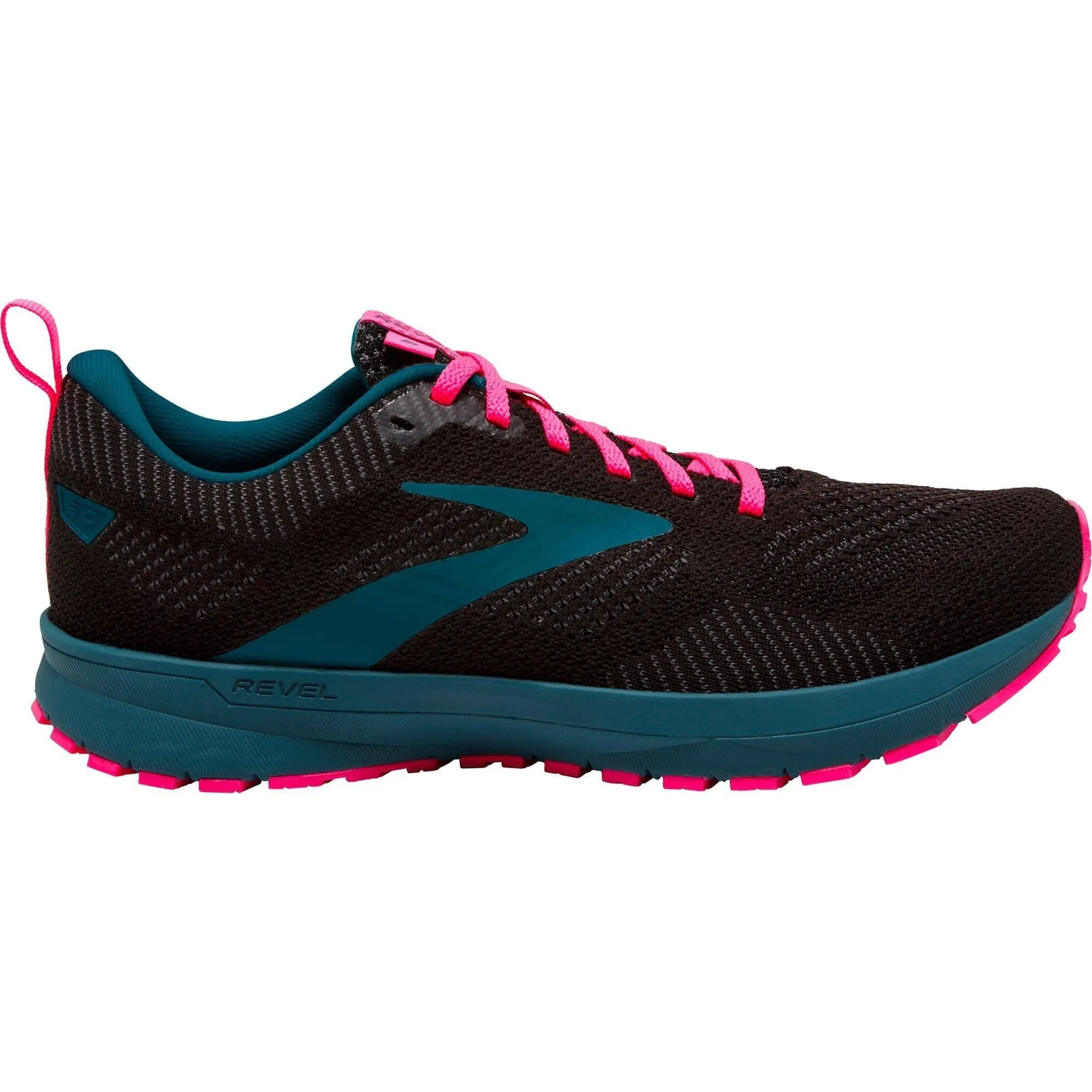 Brooks Revel 5 Womens Running Shoes - Black