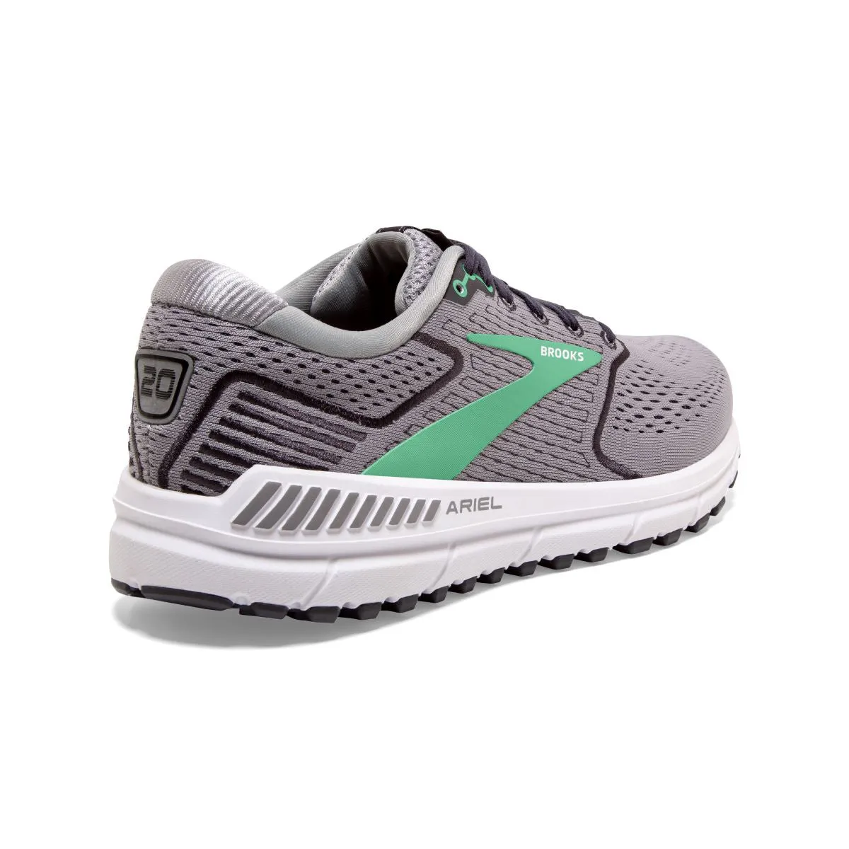 'Brooks' Women's Ariel 20 - Alloy / Blackened Pearl / Green