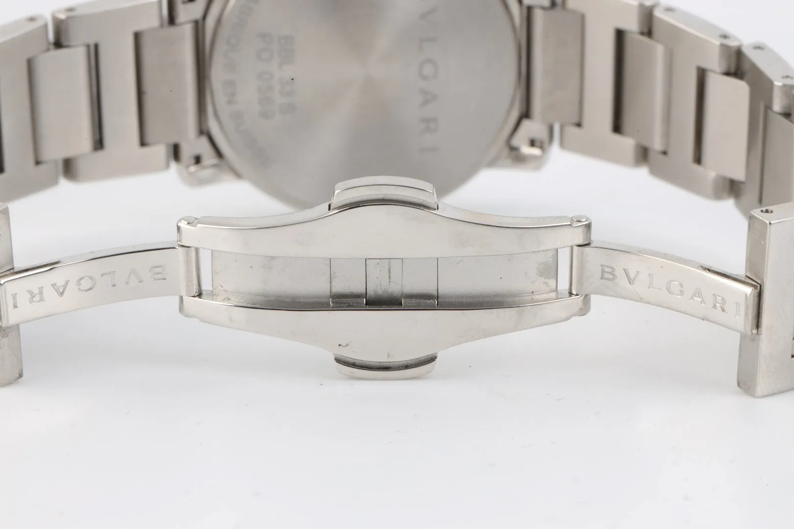 Bvlgari BBL 33S Stainless Steel 33mm Ladies Watch Mop Dial