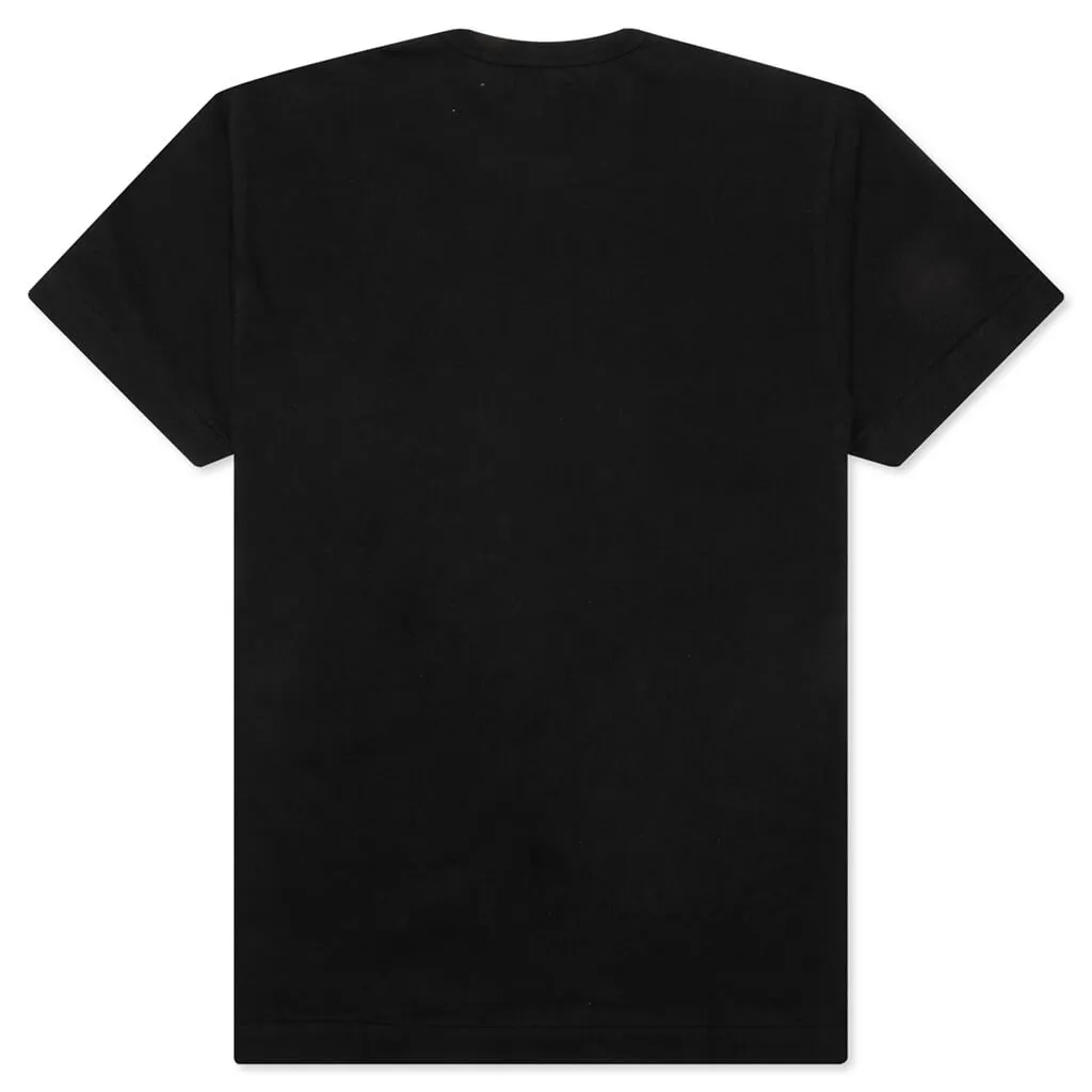 Comme des Garcons PLAY x the Artist Invader T-Shirt - Black