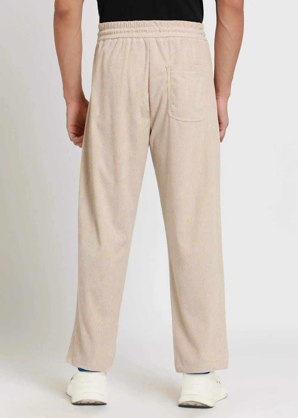 Cream Corduroy Pants