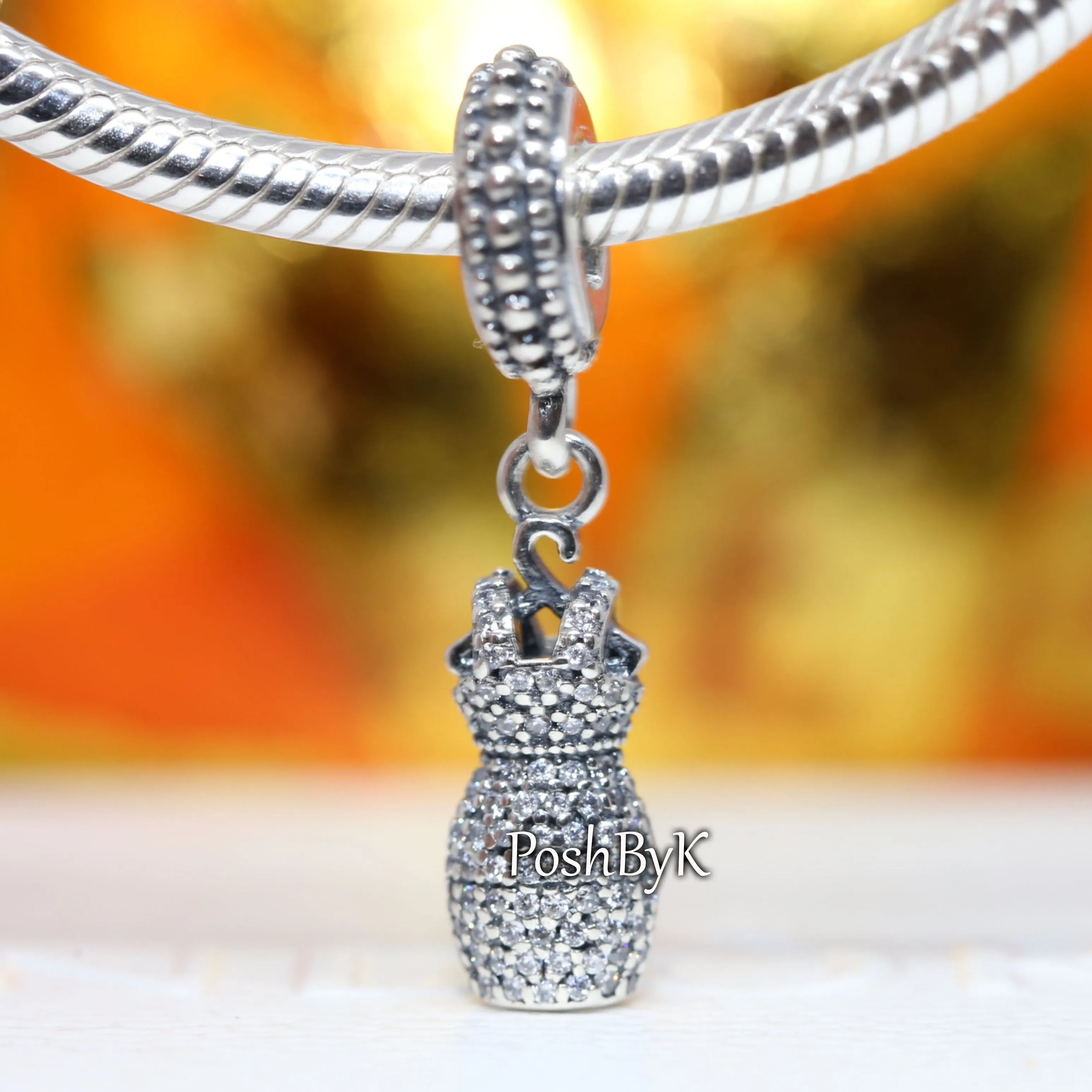 Dazzling Dress Charm 792062CZ