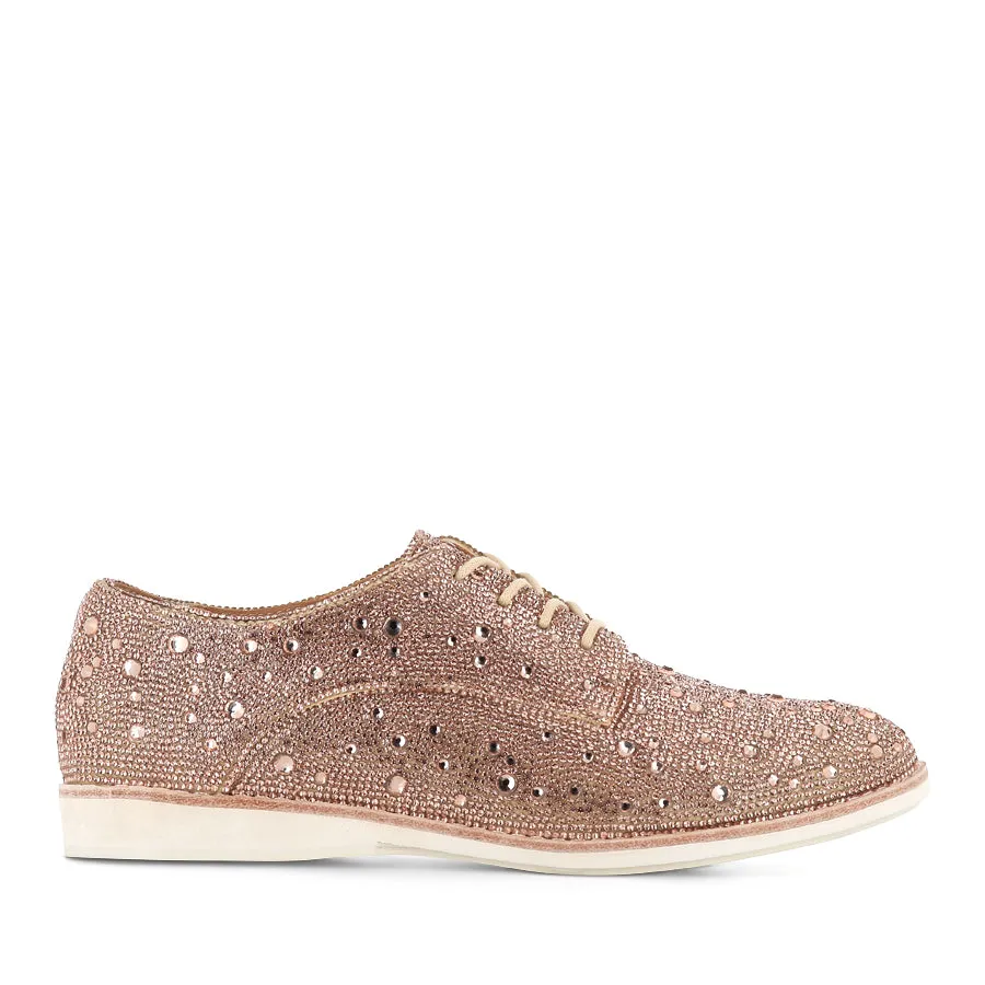 DERBY RHINESTONE  - ROSE GOLD