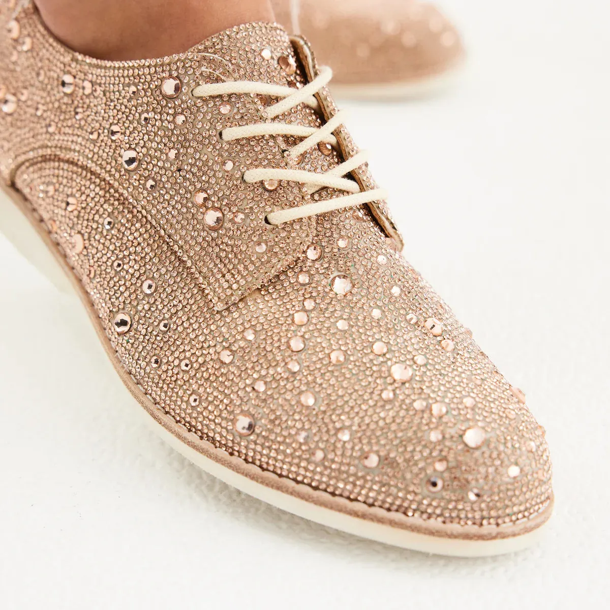 DERBY RHINESTONE  - ROSE GOLD