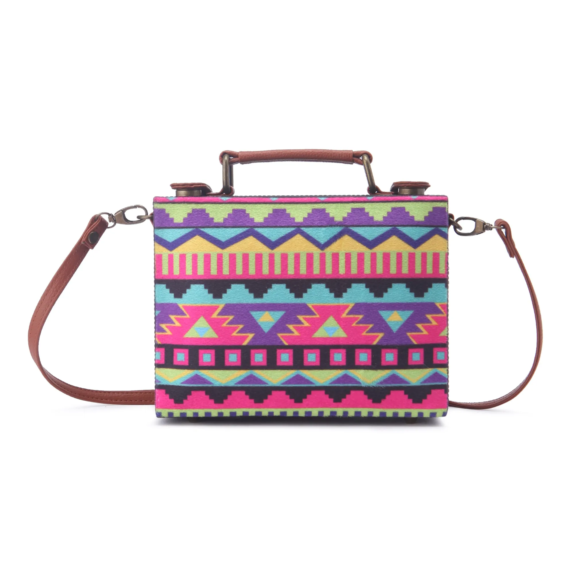 Dhaka Printed Crossbody Sling Bag For Women