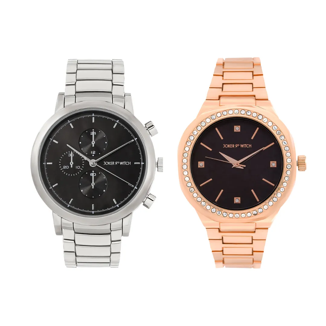 Elizabeth and Will Couple Watches