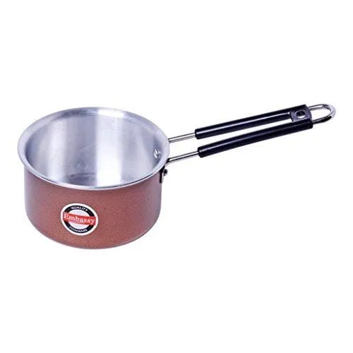 Embassy Aluminium Hammer-Tone Saucepan, 1100 ml, 15.5 cm, Size 10