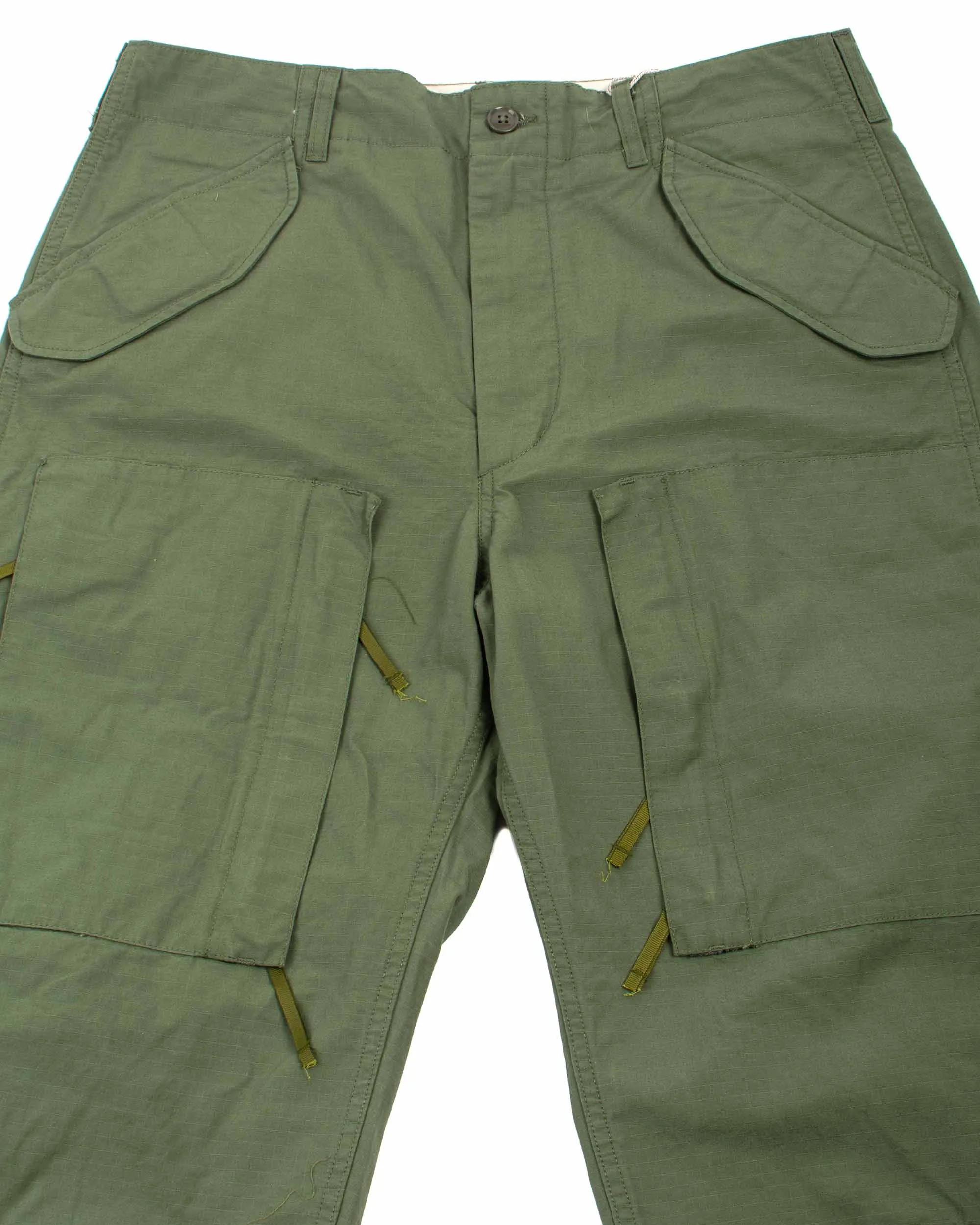 Engineered Garments Aircrew Pant Olive Cotton Ripstop