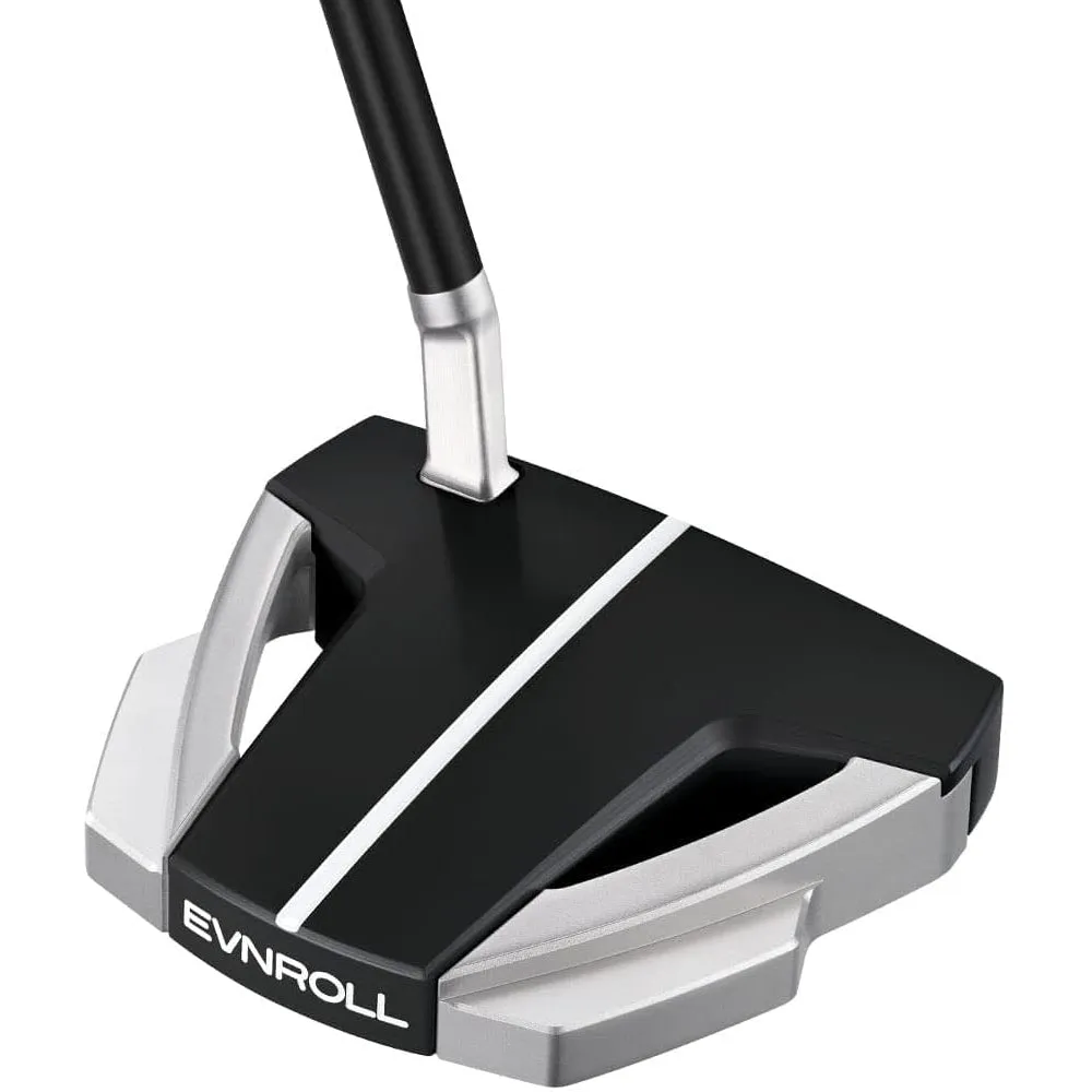 Evnroll EV12 Black Short Slant High MOI Mallet Putter 35 Right Hand TourTac Grip