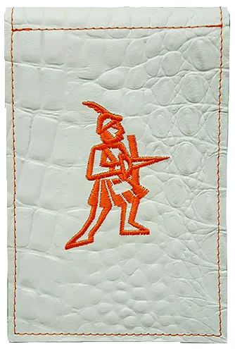 Exotic Skin Embossed Yardage Book Cover