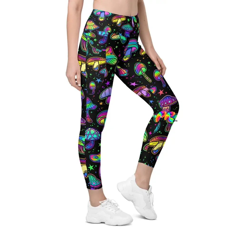 Fungi Dreamscape Rave Leggings