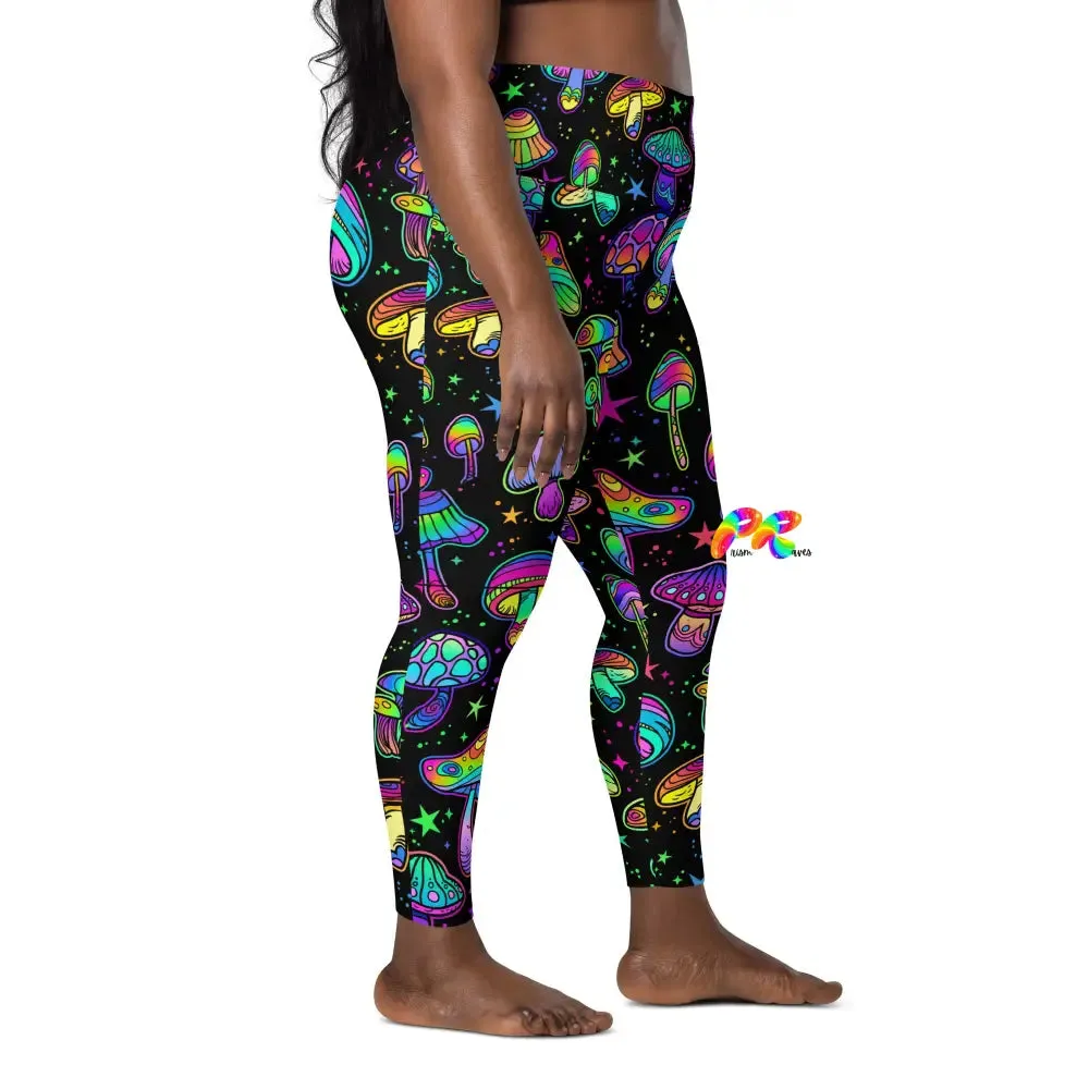 Fungi Dreamscape Rave Leggings