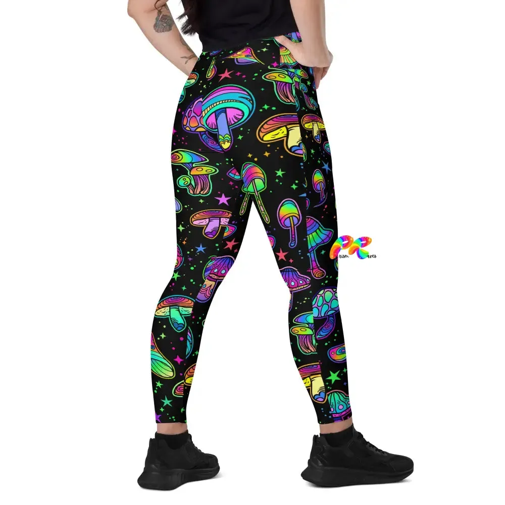 Fungi Dreamscape Rave Leggings