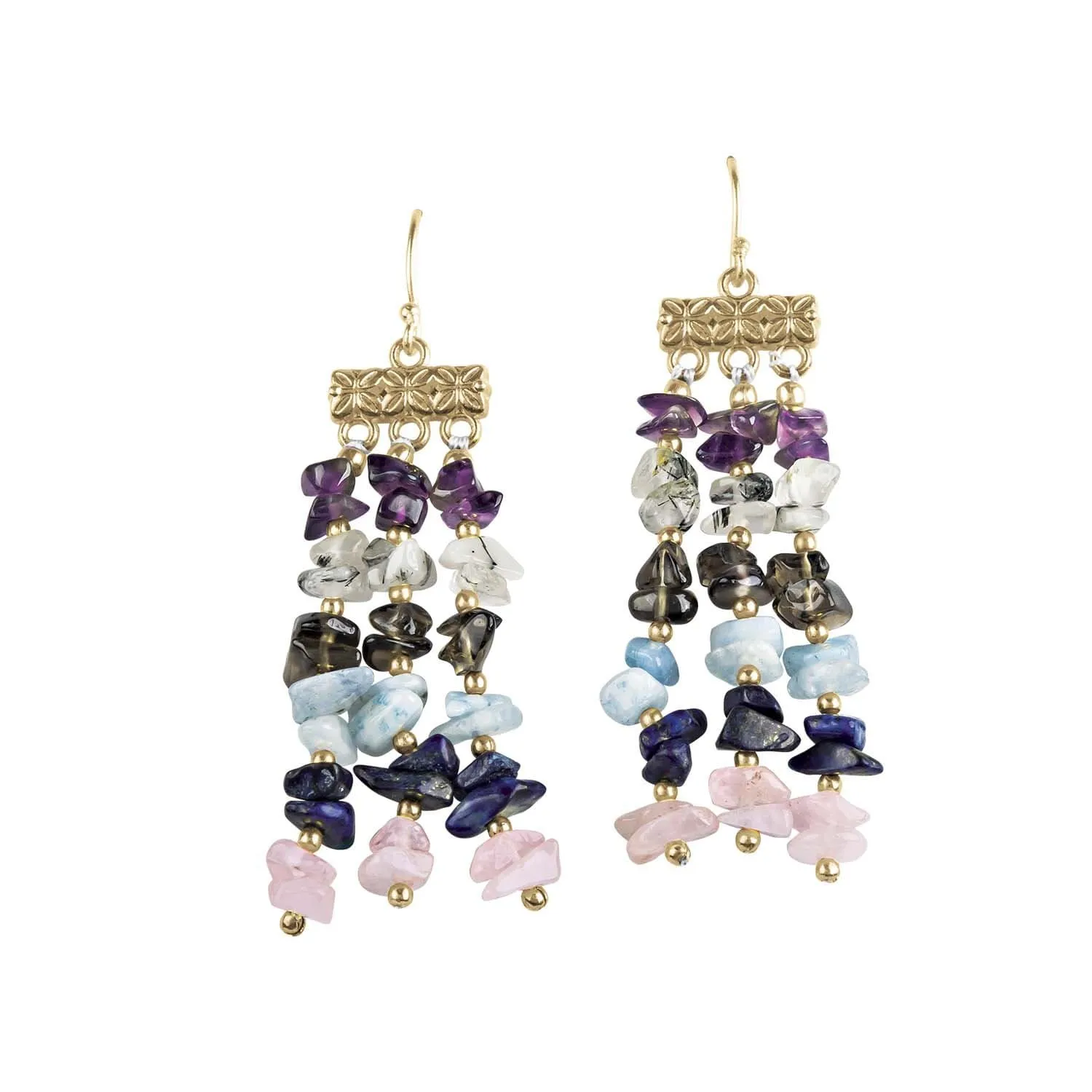 Gemstone Serenade Earrings