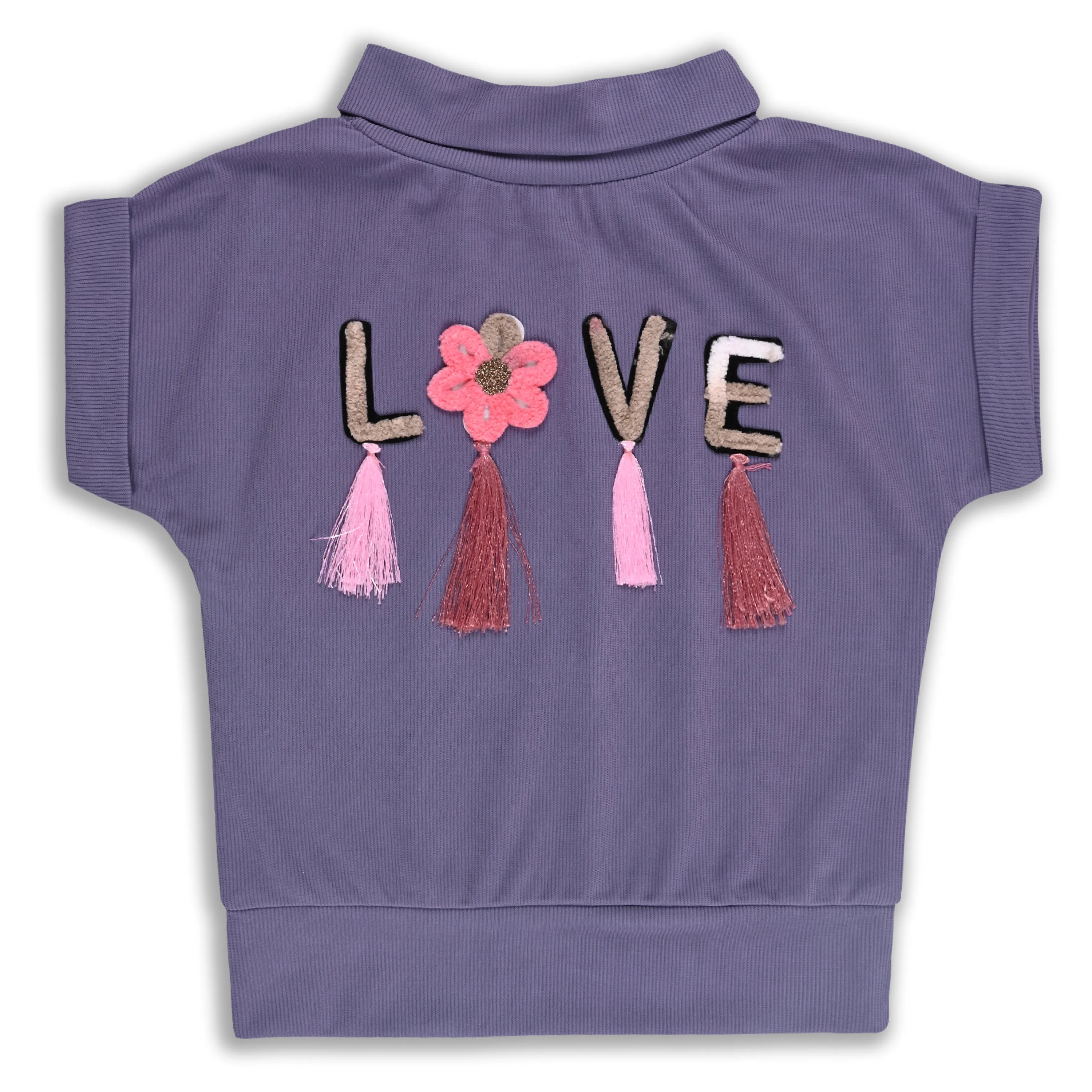 Girls Embroidered Girls T-Shirt