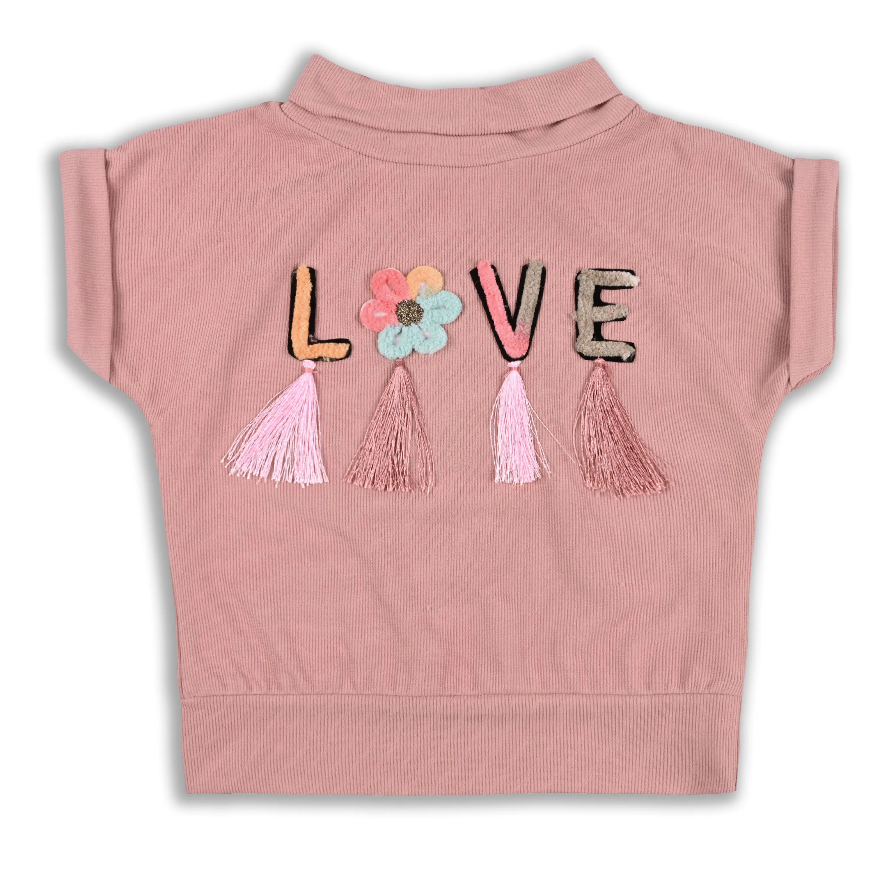 Girls Embroidered Girls T-Shirt