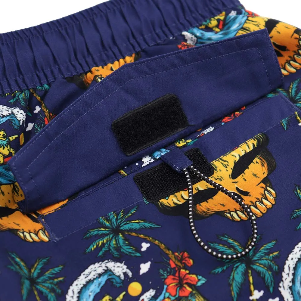 Grateful Dead | Swim Trunk | Steal Your Face Tiki