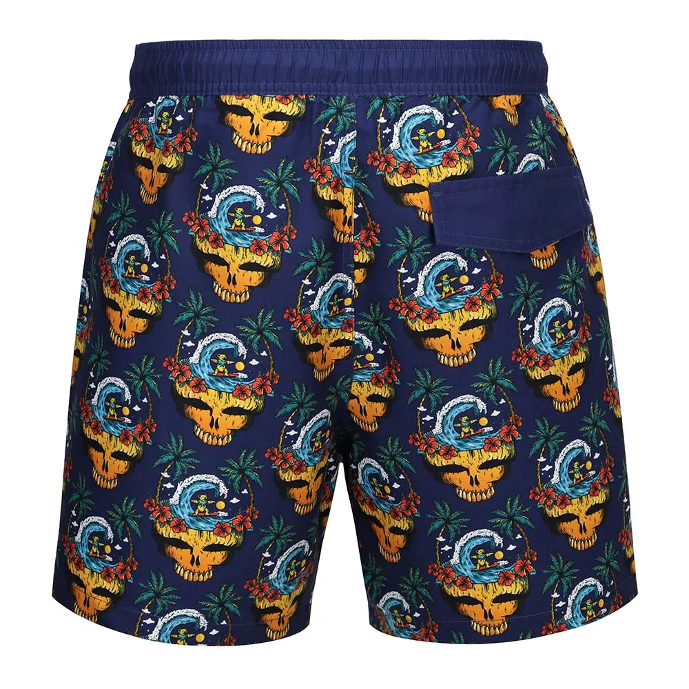 Grateful Dead | Swim Trunk | Steal Your Face Tiki