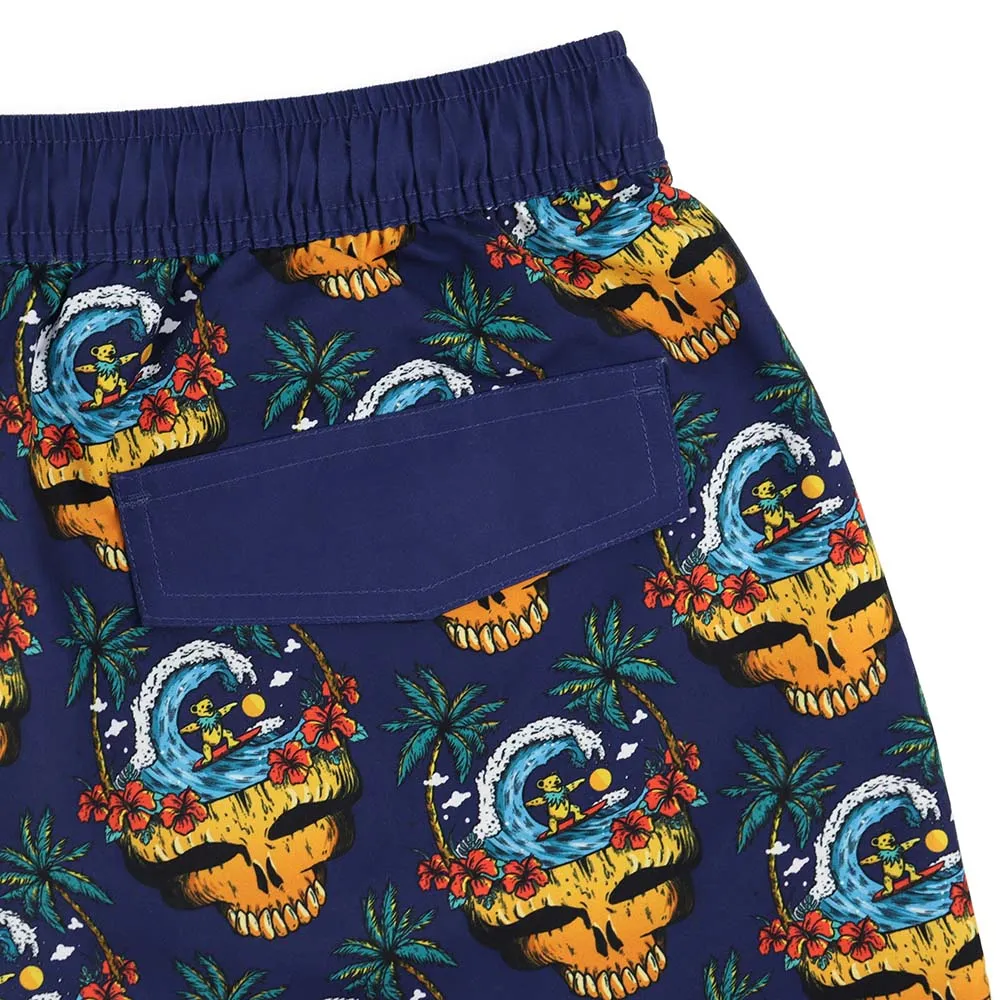 Grateful Dead | Swim Trunk | Steal Your Face Tiki