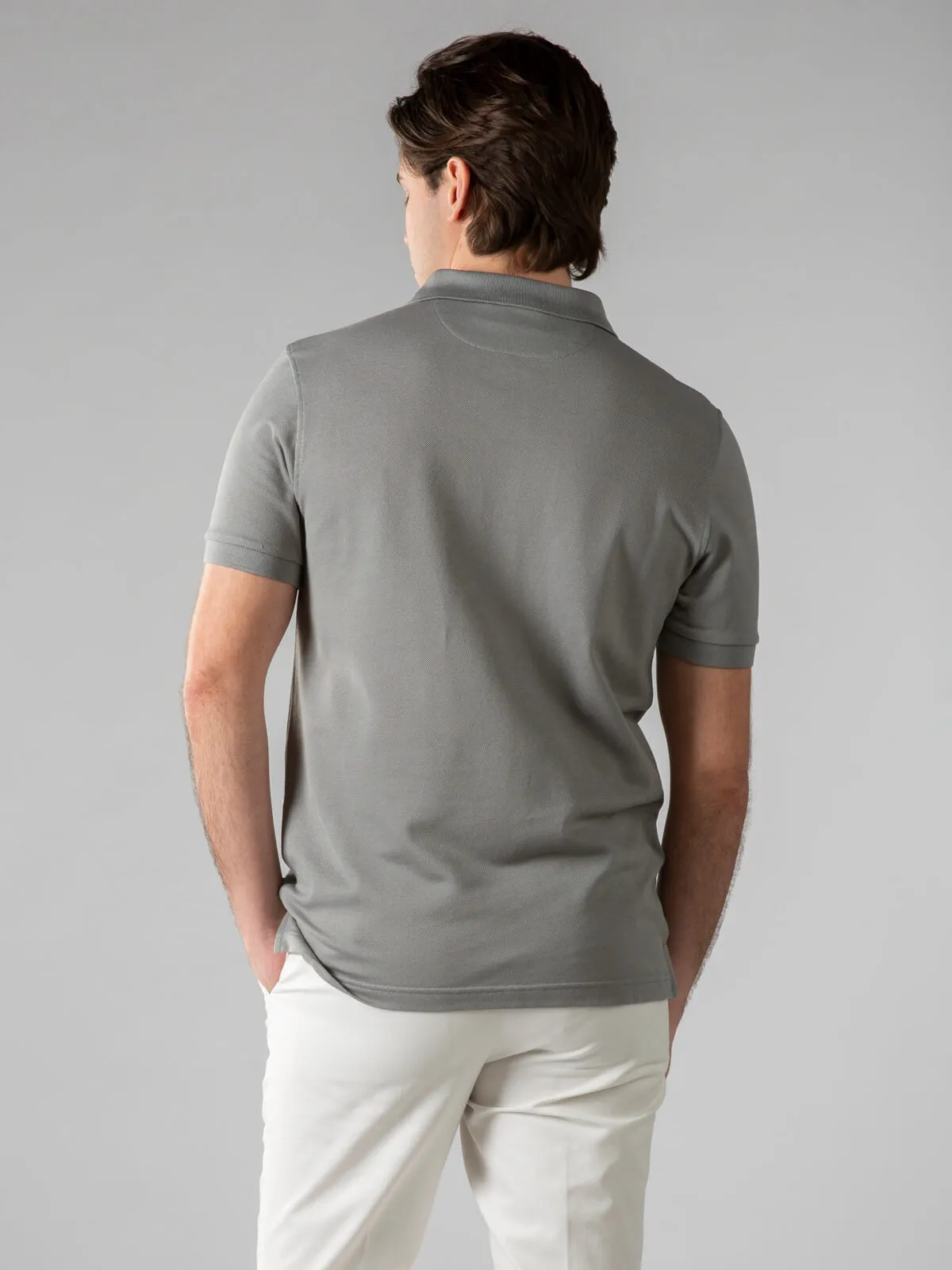 Grey Polo Shirt