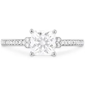 Hearts On Fire Deco Chic Milgrain Diamond Engagement Ring