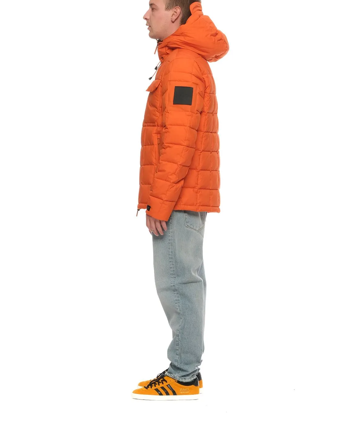 Jacket for man IOTM590AD34-RD 382 ORANGE OUTHERE