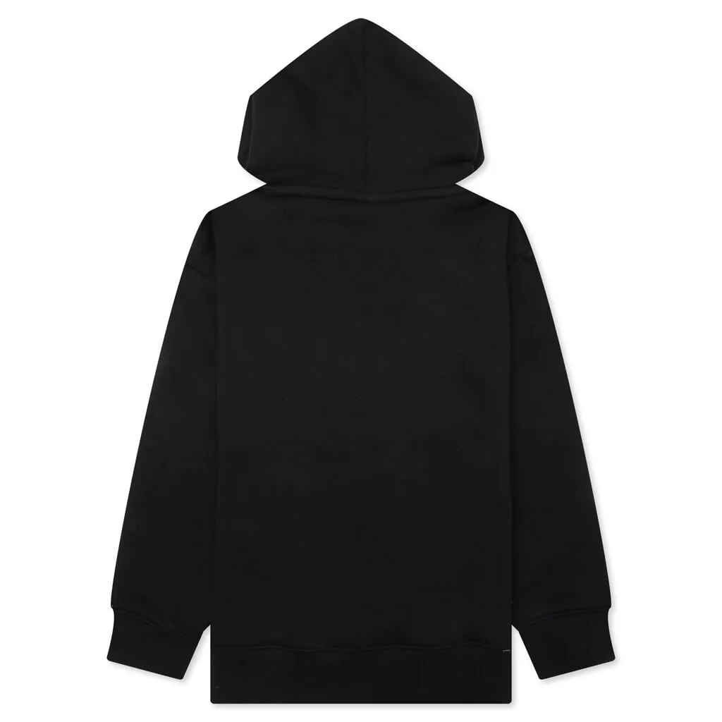 Kid's Dog Maze Hoodie - Black