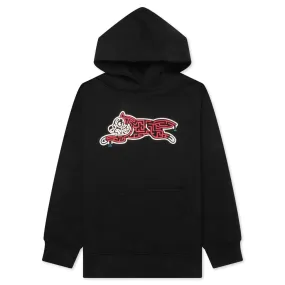 Kid's Dog Maze Hoodie - Black