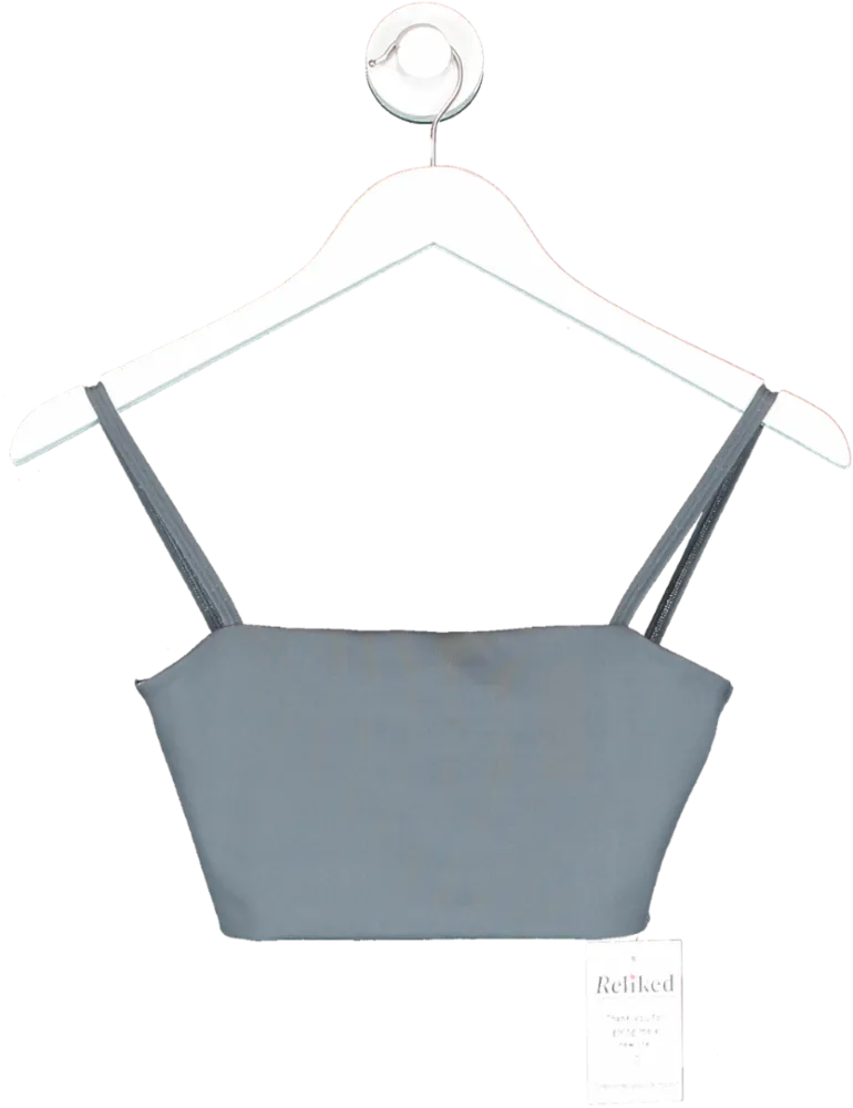 klayd Grey Square Bralette Eggsy UK S