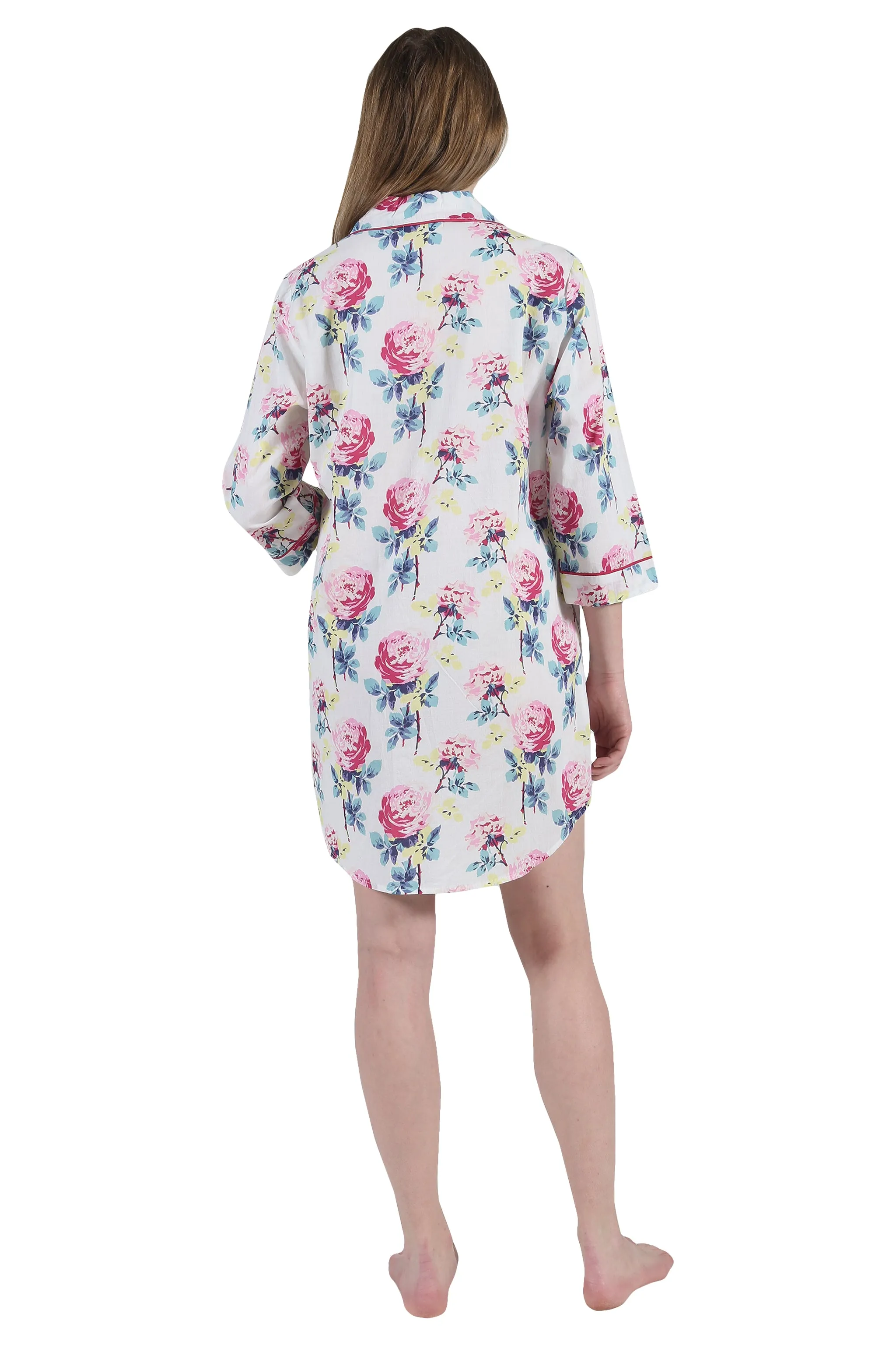 La Cera Long Sleeve Nightshirt