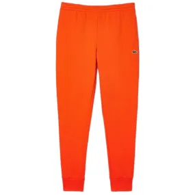 Lacoste Slim Fit Organic Cotton Fleece Sweatpants (Orange) XH9624-51