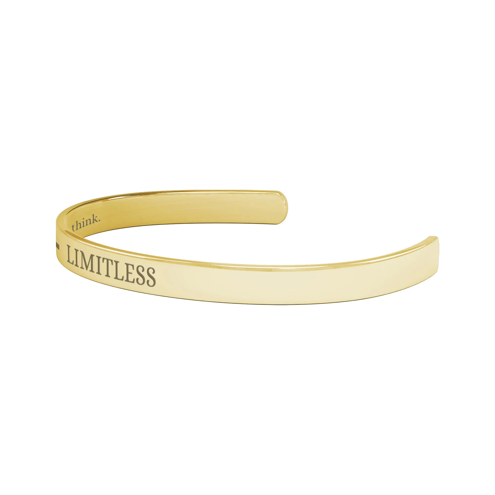 Limitless Cross Cuff Bracelet, You are Braver Than You Believe, Christian Jewelry Gift For Her