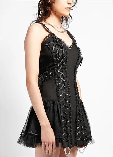 LOLITA DRESS - BLACK