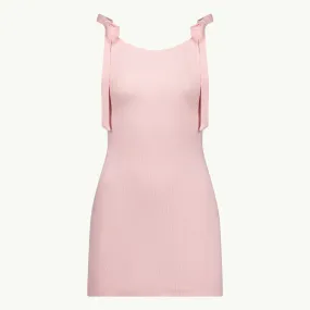 Marsden 2.0 Mini Dress Rib - Light Pink