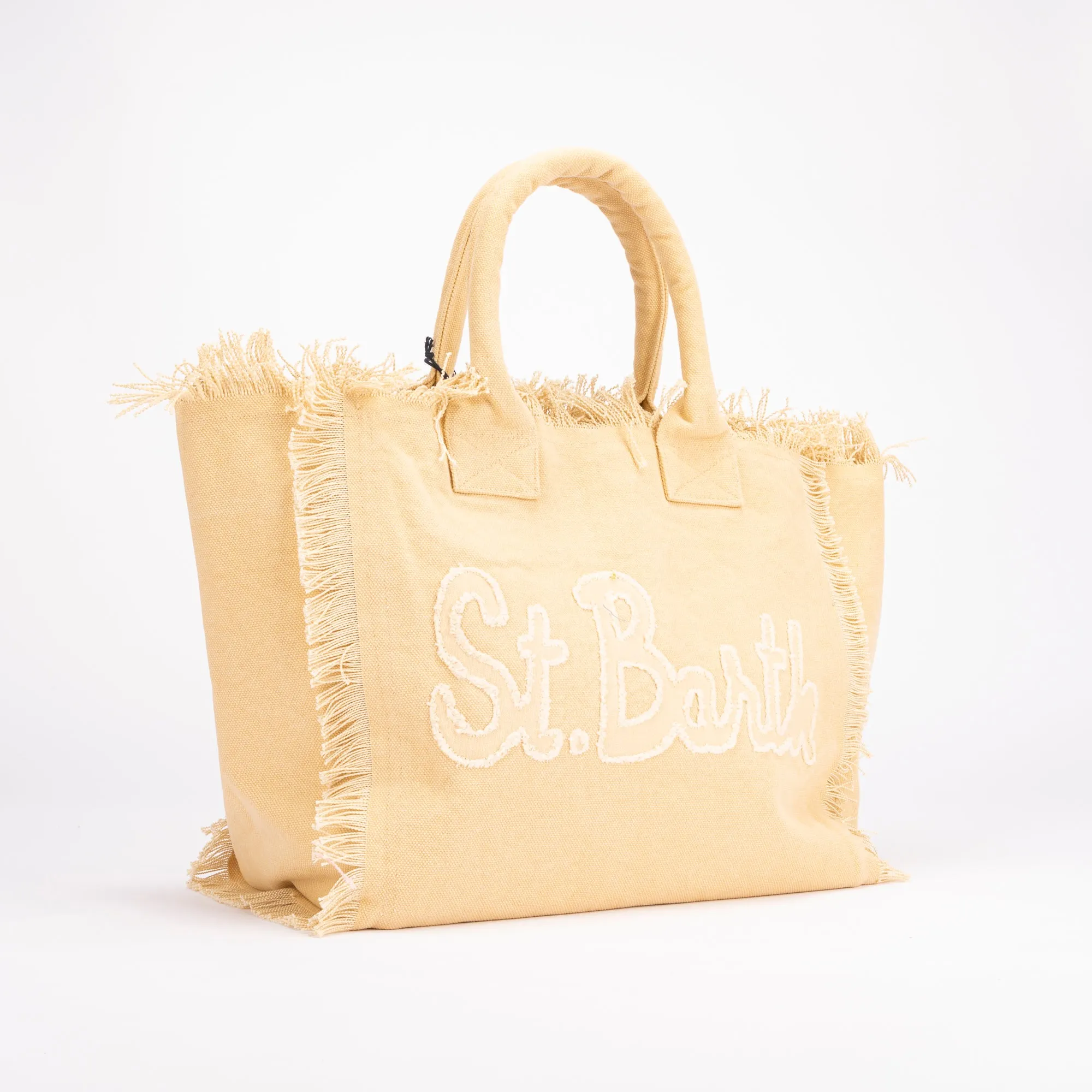 Mc2 Saint Barth borsa vanity patch beige