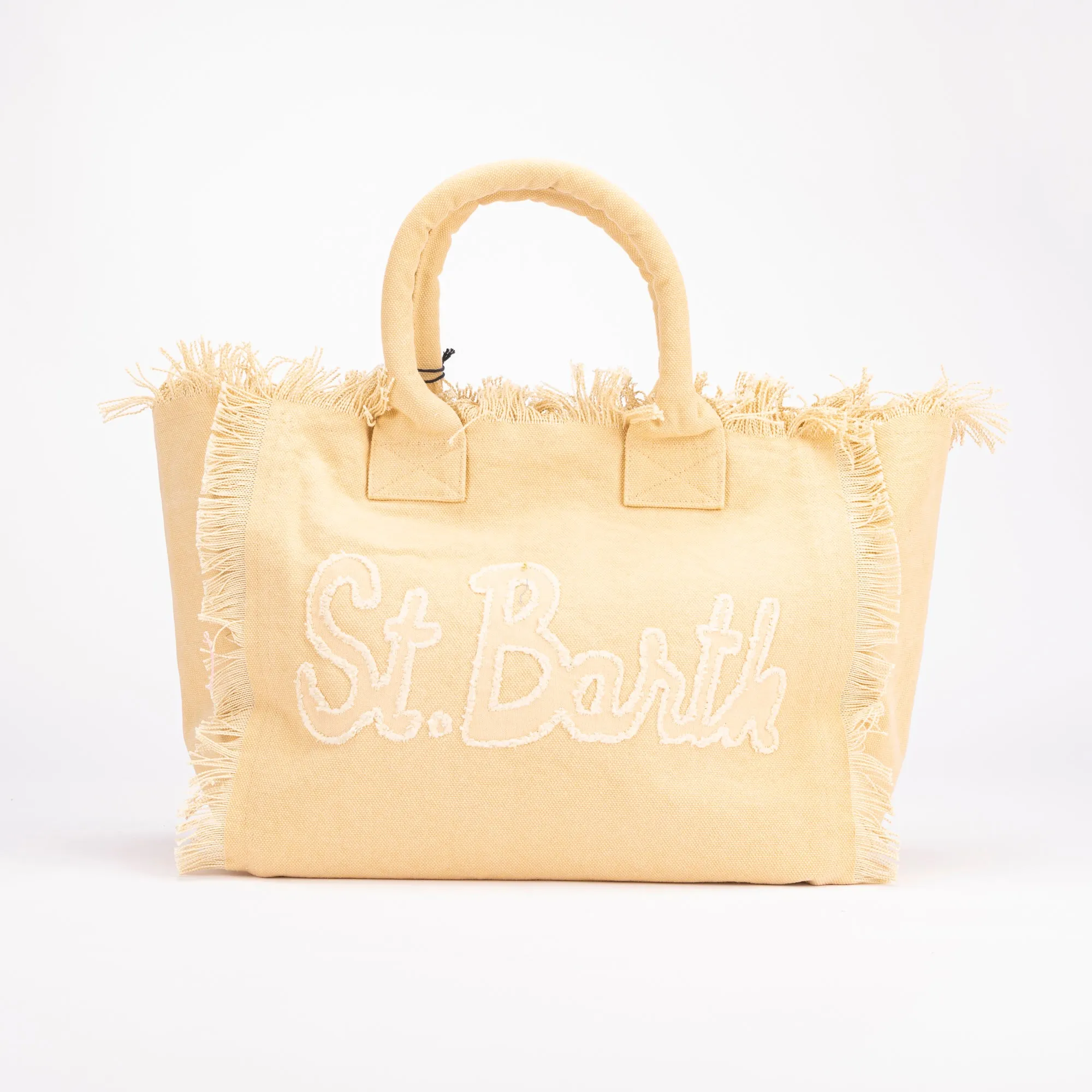 Mc2 Saint Barth borsa vanity patch beige