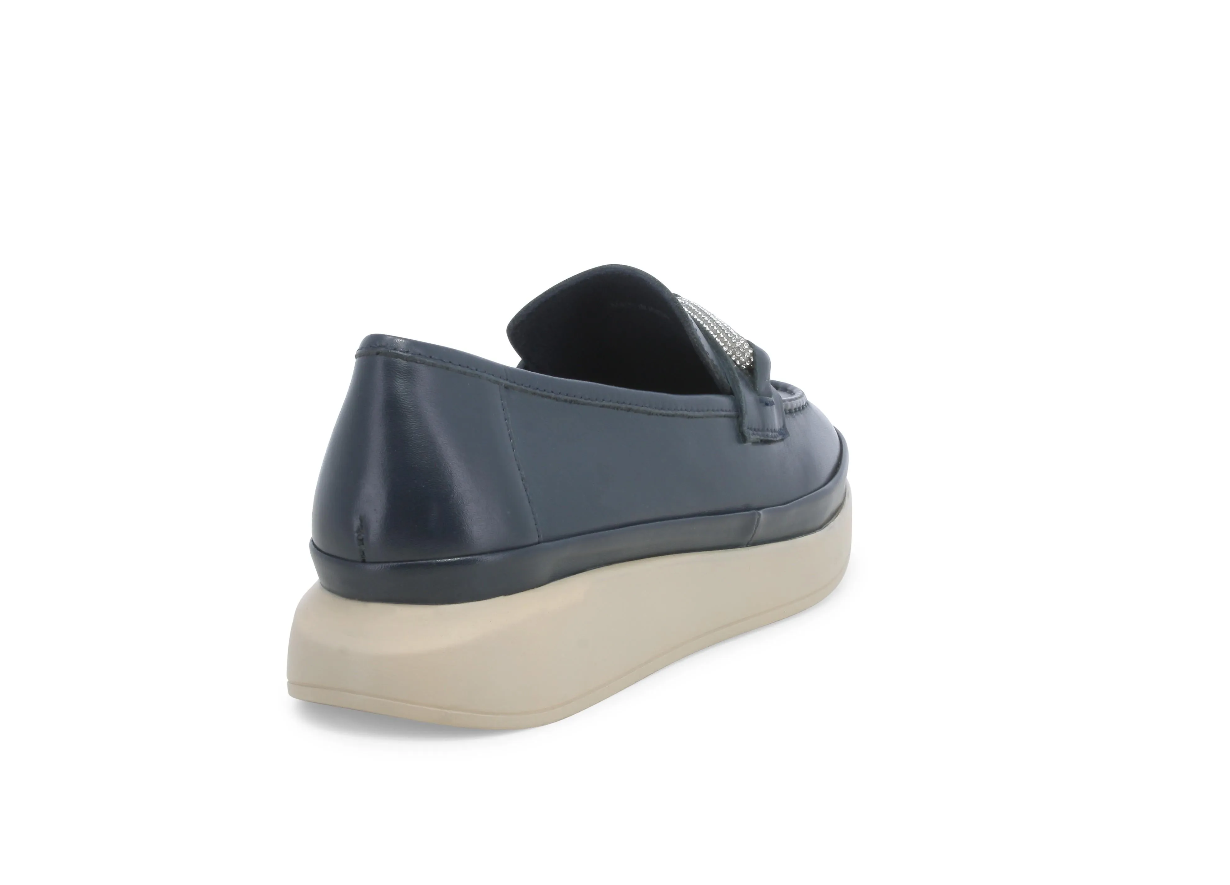 Melluso Donna Mocassini Casual Chic Platform Tomaia Pelle