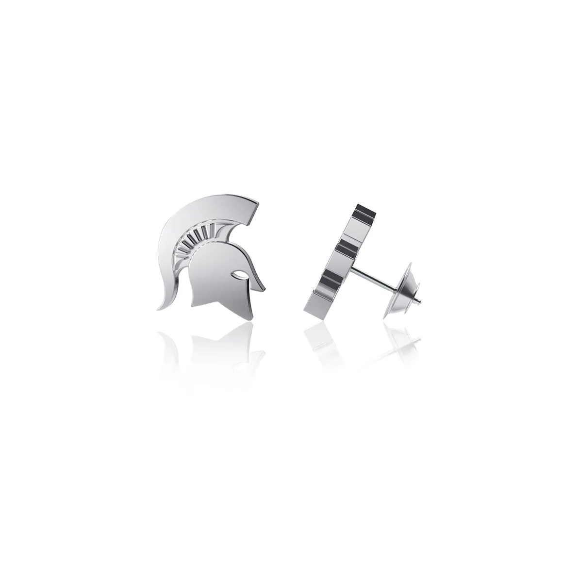 Michigan State University Lapel Pin - Silver